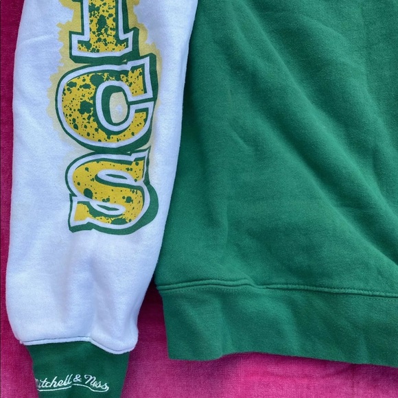 Mitchell And Ness Seattle Super Sonics Sweater - Picture 6 of 6
